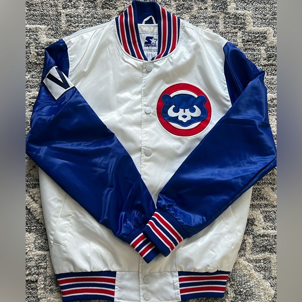 Chicago cubs starter bomber jacket